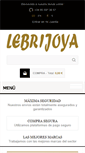 Mobile Screenshot of lebrijoya.com